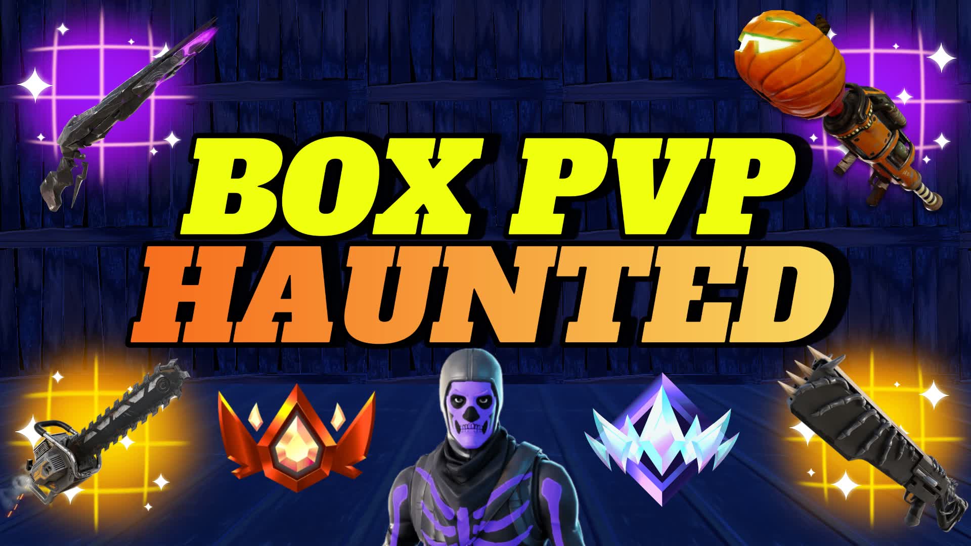 HAUNTED REALISTIC BOX PVP 🎃❄️