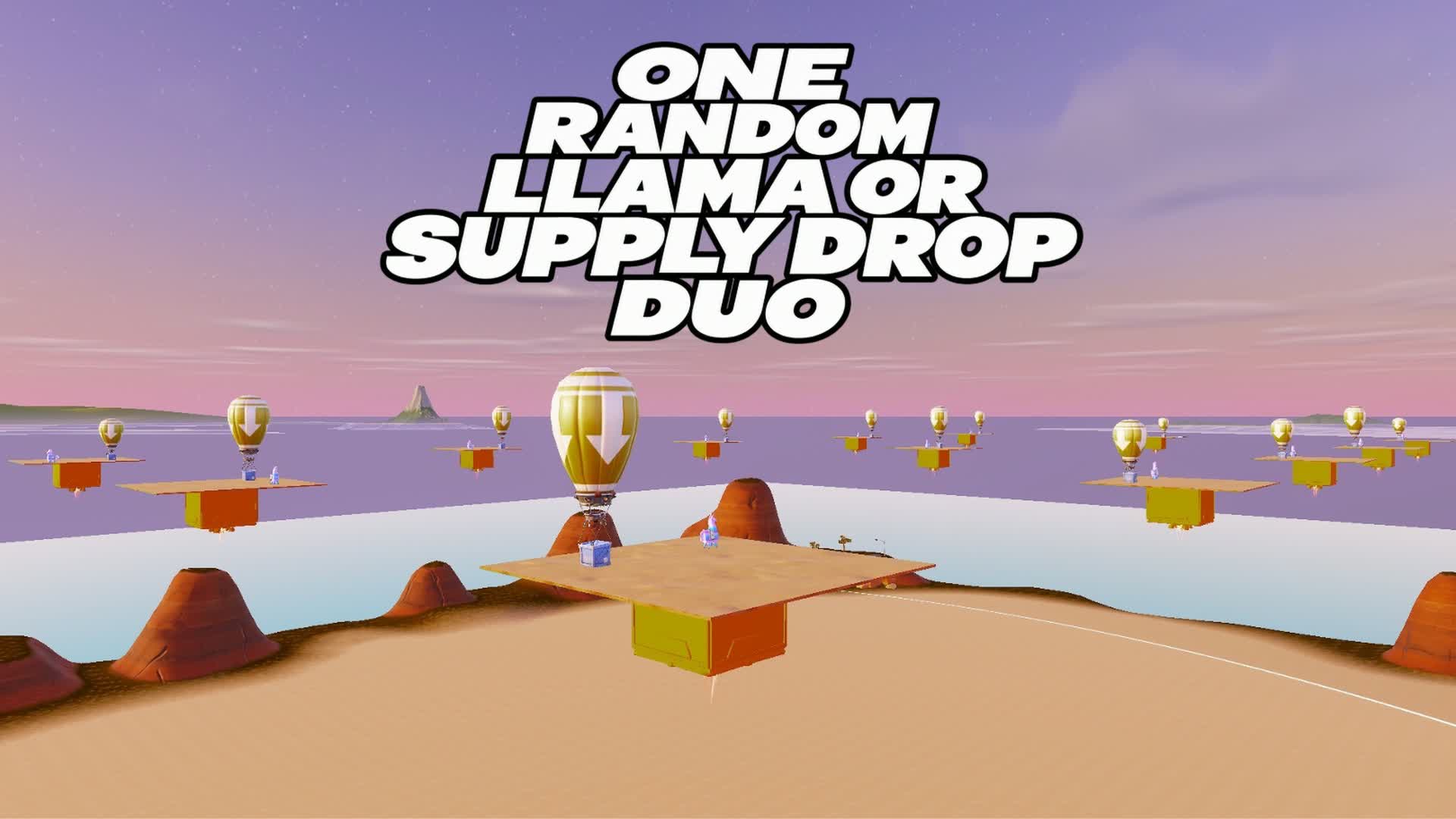 ONE RANDOM LLAMA OR SUPPLY DROP DUO