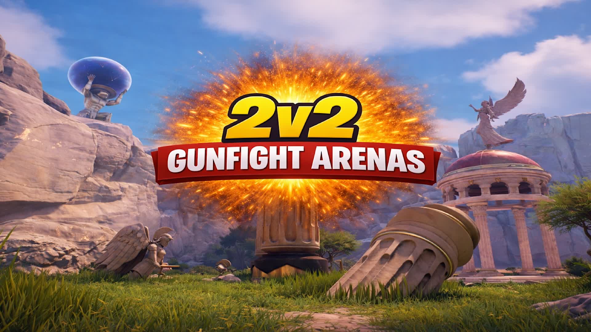 2V2 ガンファイトアリーナマップハブ 🏆