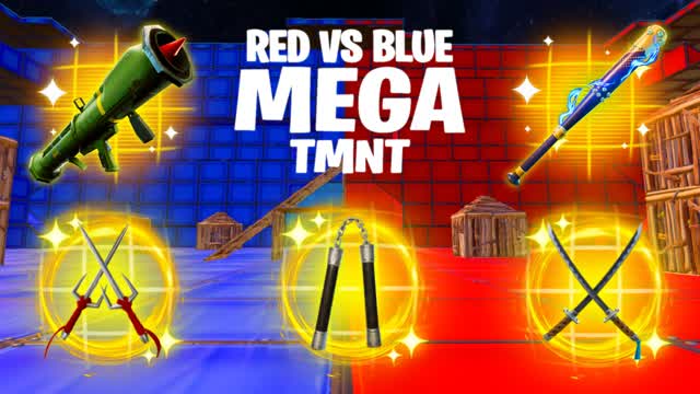 MEGA STAR⭐RED VS BLUE 🔴🔵[TMNT]