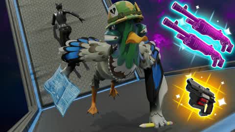 1v1 Infinity  عاركني بالبناء 戦い ALL GUNS