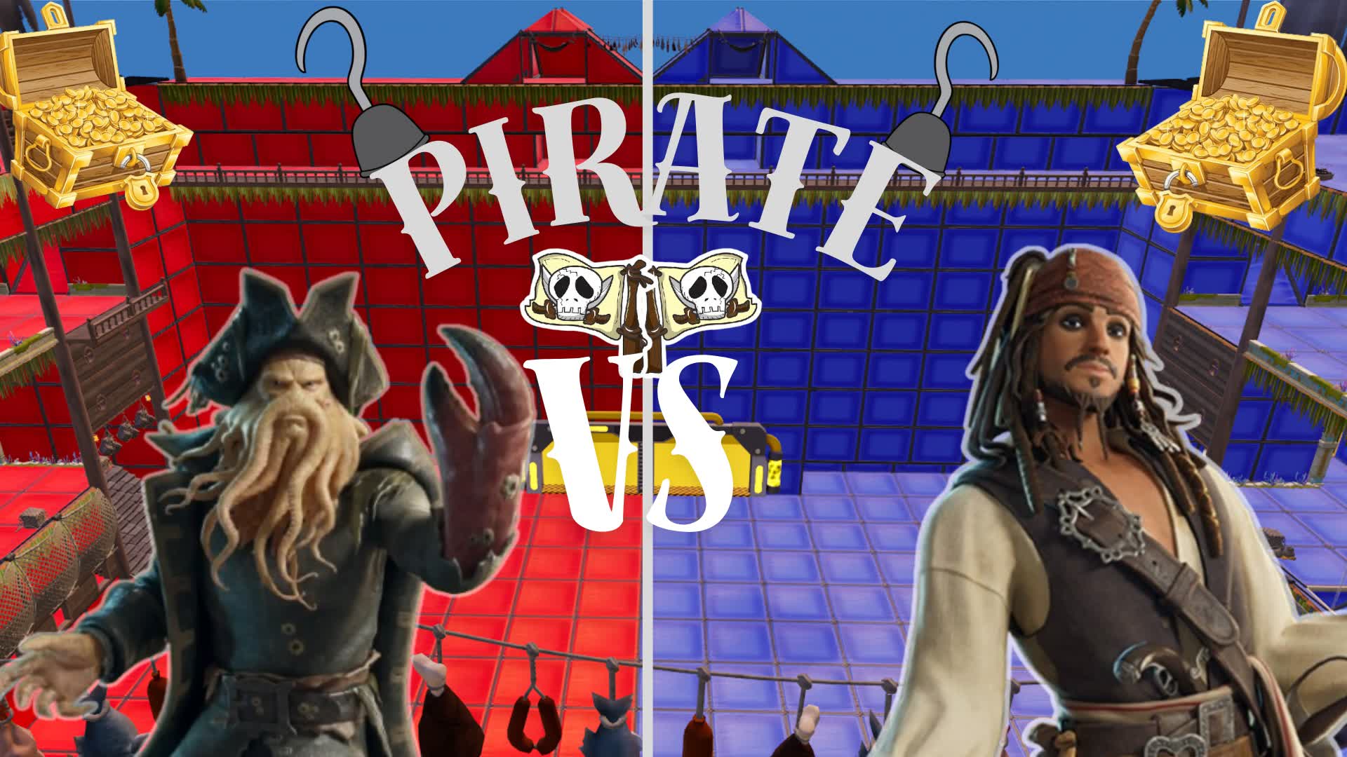 🏴‍☠️PIRATES🏴‍☠️🔴Red VS Blue🔵