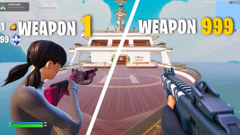 FIRST PERSON GUN GAME THE YACHTالمعرقين