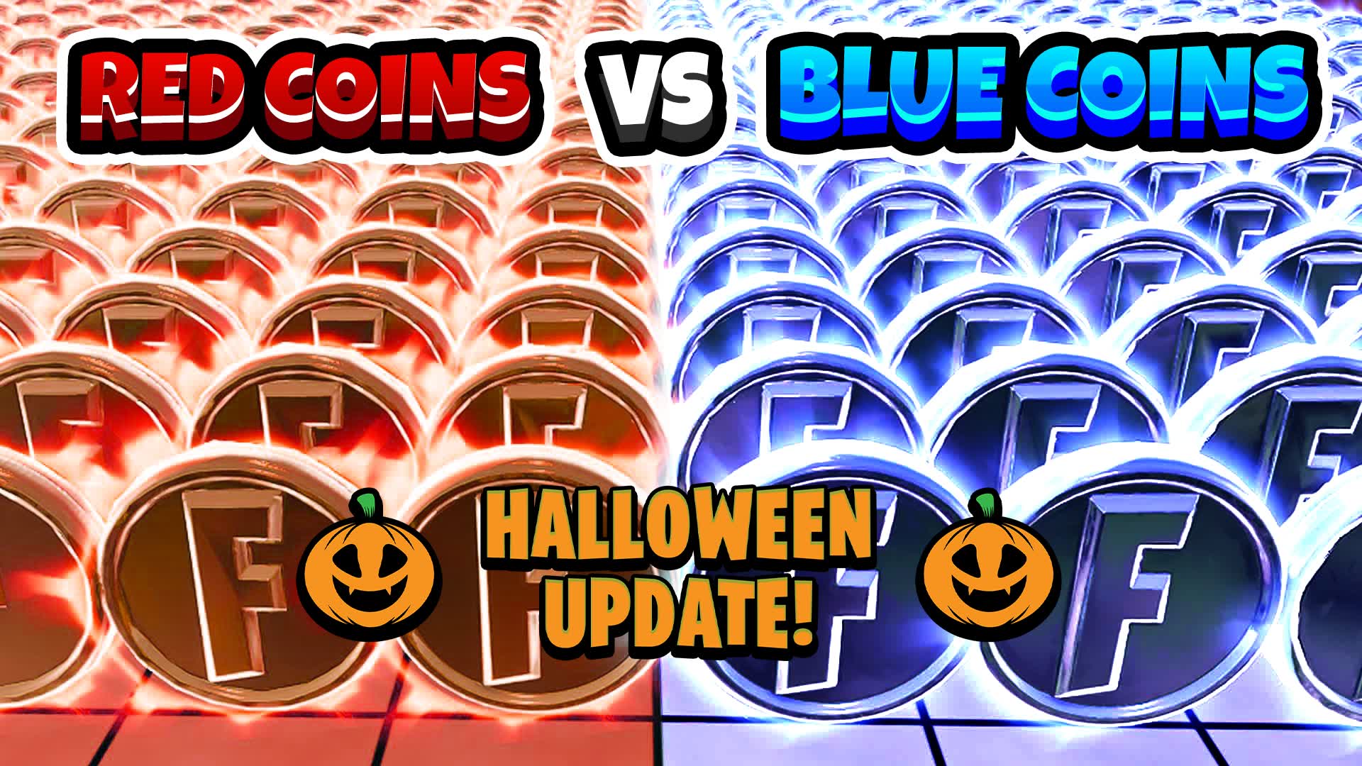 🔴 RED COINS VS BLUE COINS 🔵