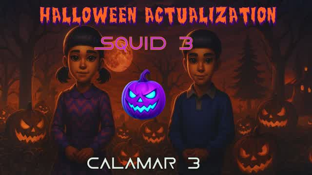 🦑CALAMAR GAME 🎃 HALLOWEEN SPOOKY SQUID