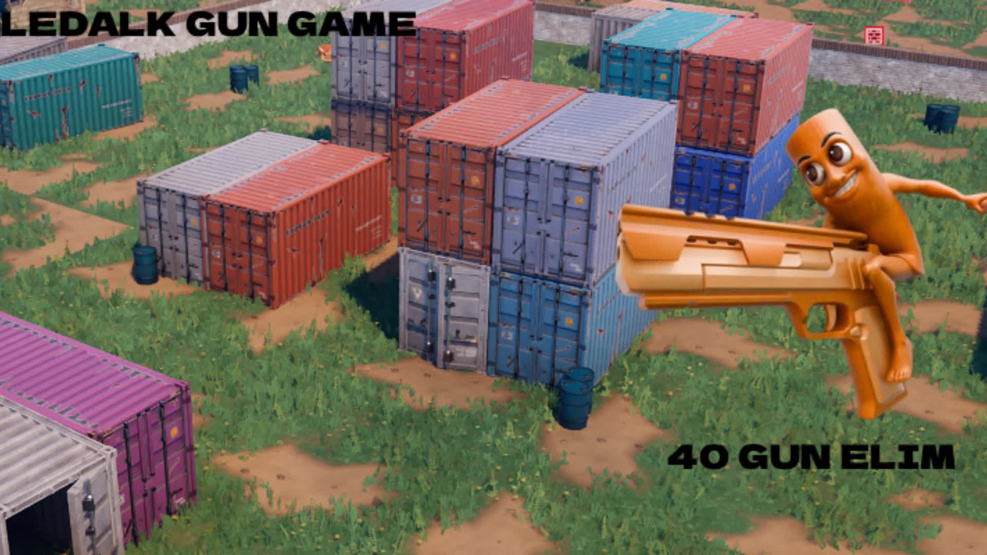 Tangledalk Containers Gun Game