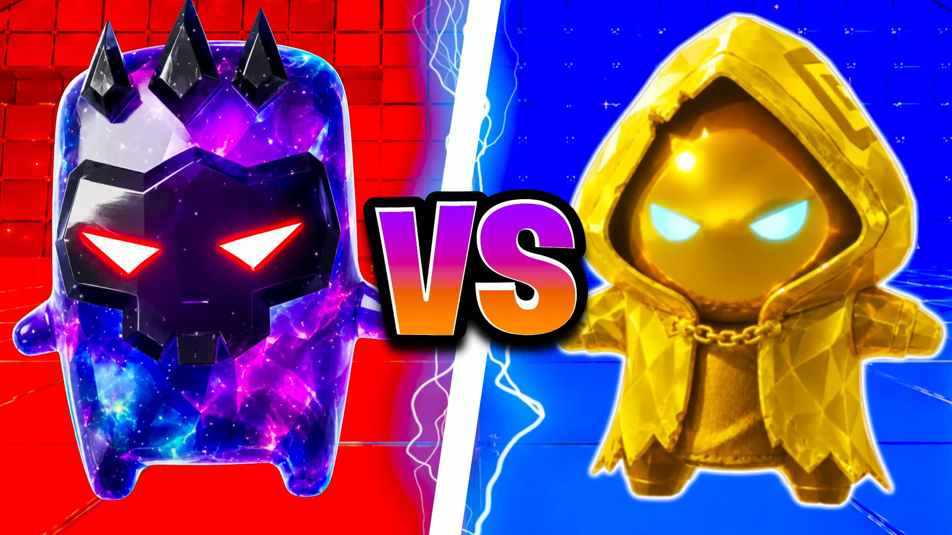 RED VS BLUE LAVA BUCKET 🔵🔴