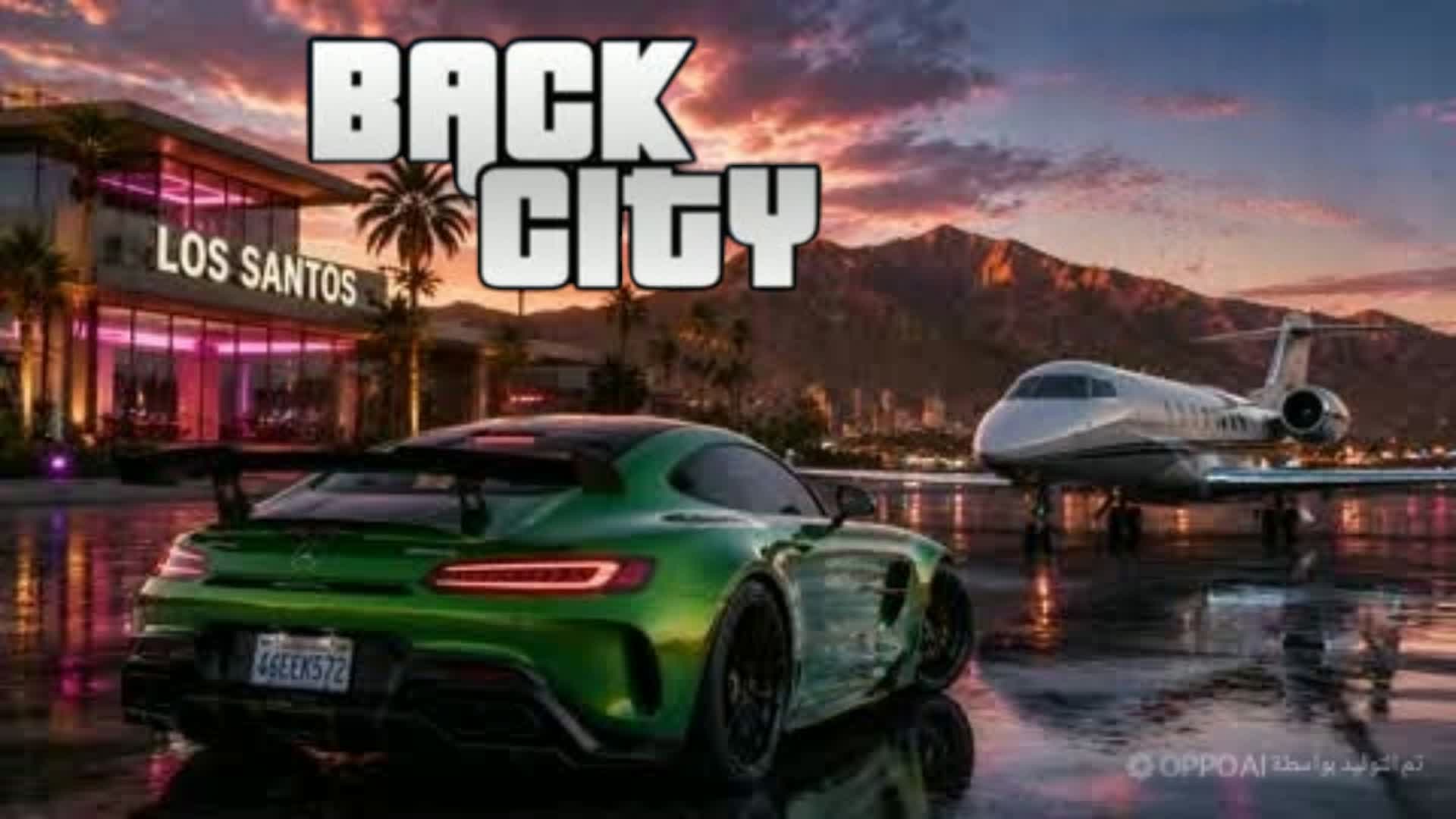THE BACK FIGHTING CARS 🌴🌴🌴