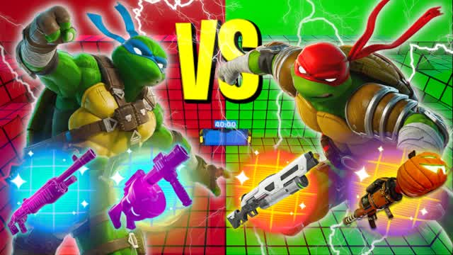 TMNT NEW - RED VS GREEN 🔴💚