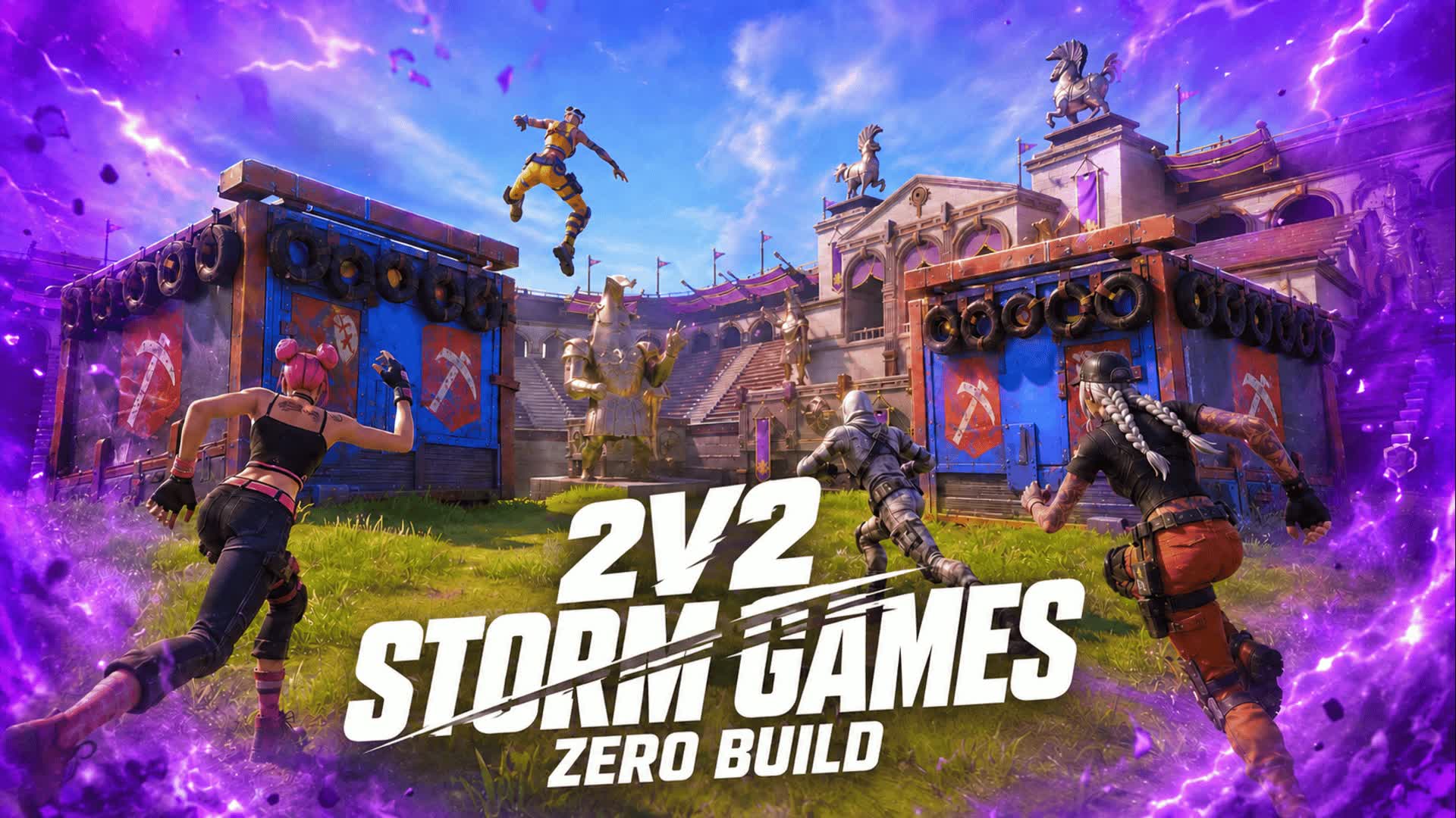 Zero Build Storm Games 2v2