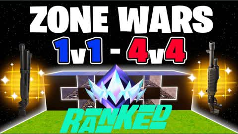 PRO ZONEWARS 1V1 - 4V4 {RANKED}