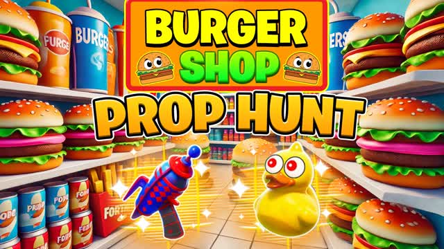 BURGER SHOP - PROP HUNT 🍔