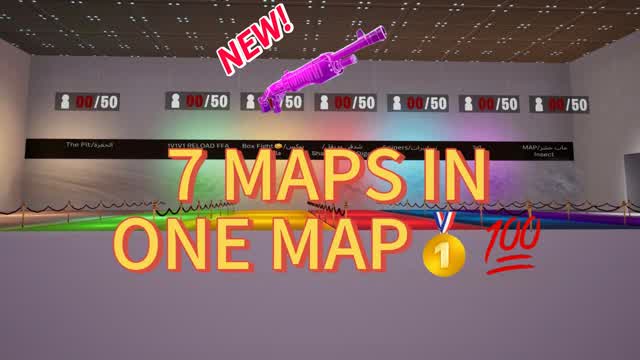 مستودع الحروب Depot 7 MAPS IN ONE MAP