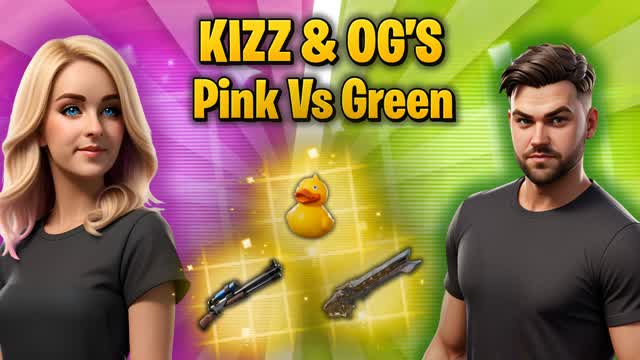KIZZ & OG's Pink Vs Green
