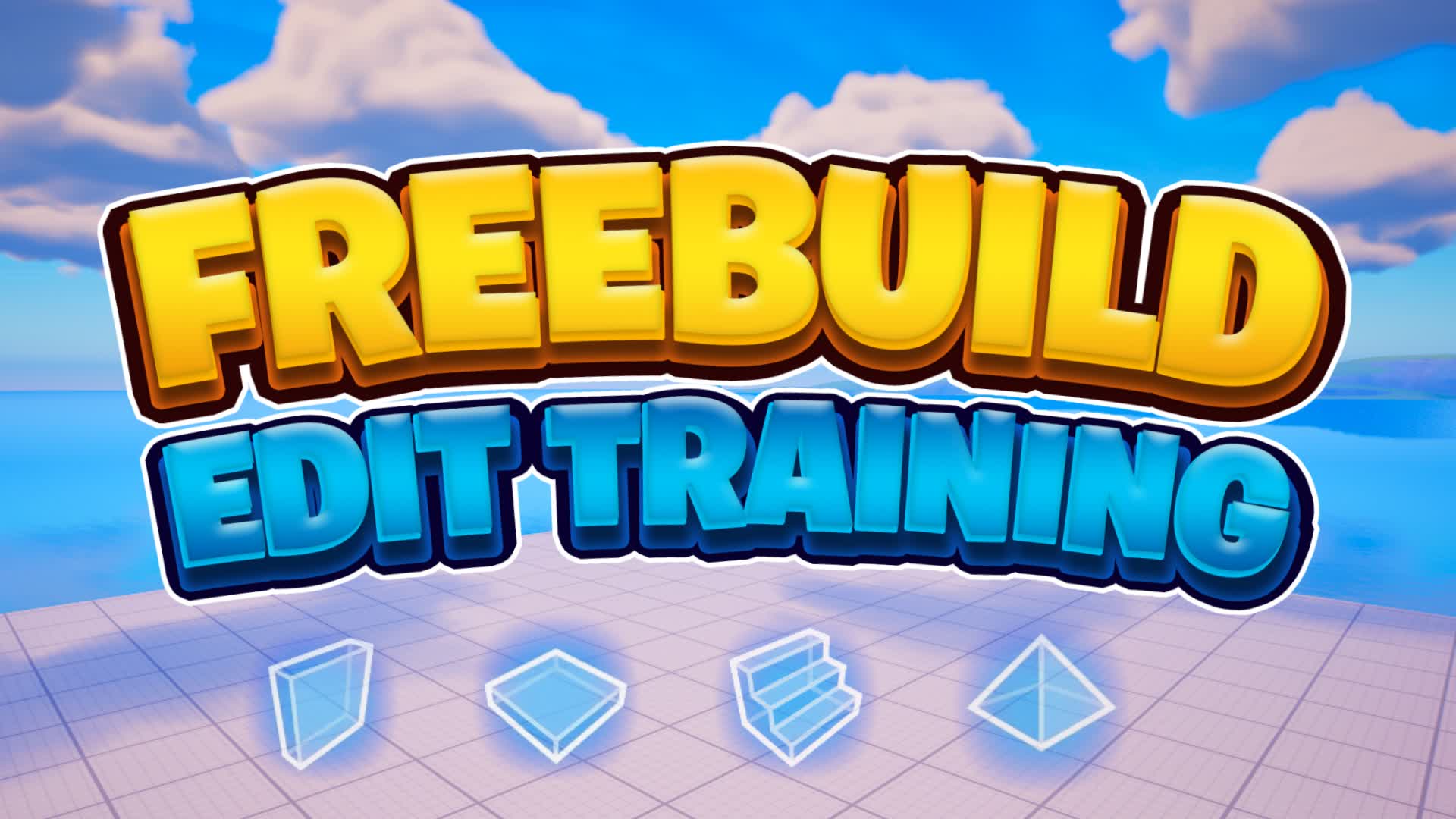 FREEBUILD MAP 🥇 EDIT TRAINING 📝