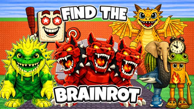 ESCAPE FIND THE BRAINROT【262】