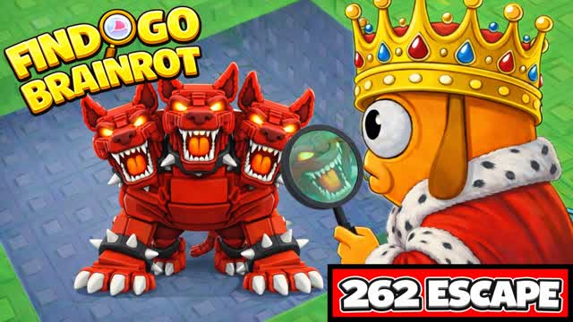 ESCAPE FIND THE BRAINROT【262】