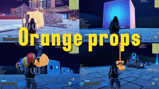 Orange copy/prosps