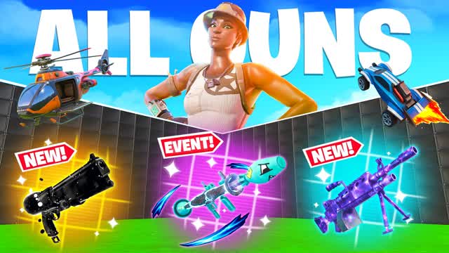 ULTIMATE 1V1 - ALL GUNS & RIDES