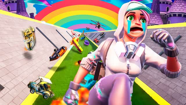 CRAZY MEGA RAMP SURVIVAL