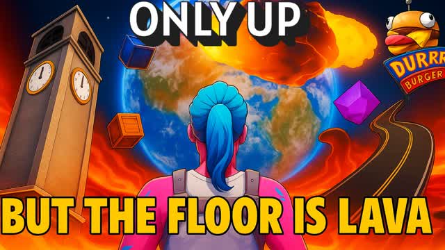 Only Up But The floor Is Lava 🔥