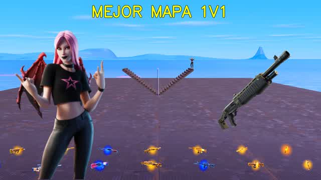 1V1 BUILD FIGHT MAP!