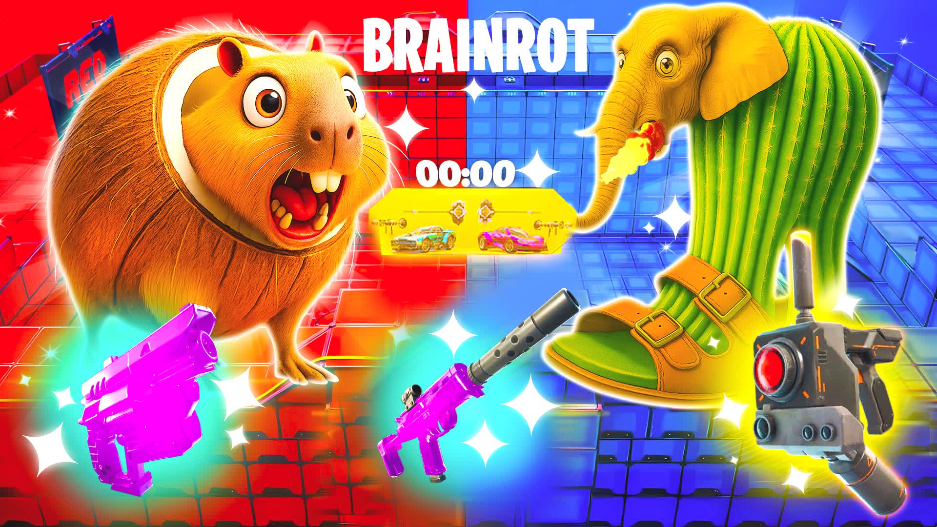 THE BRAINROT XVI⭐️RED VS BLUE🔴🔵