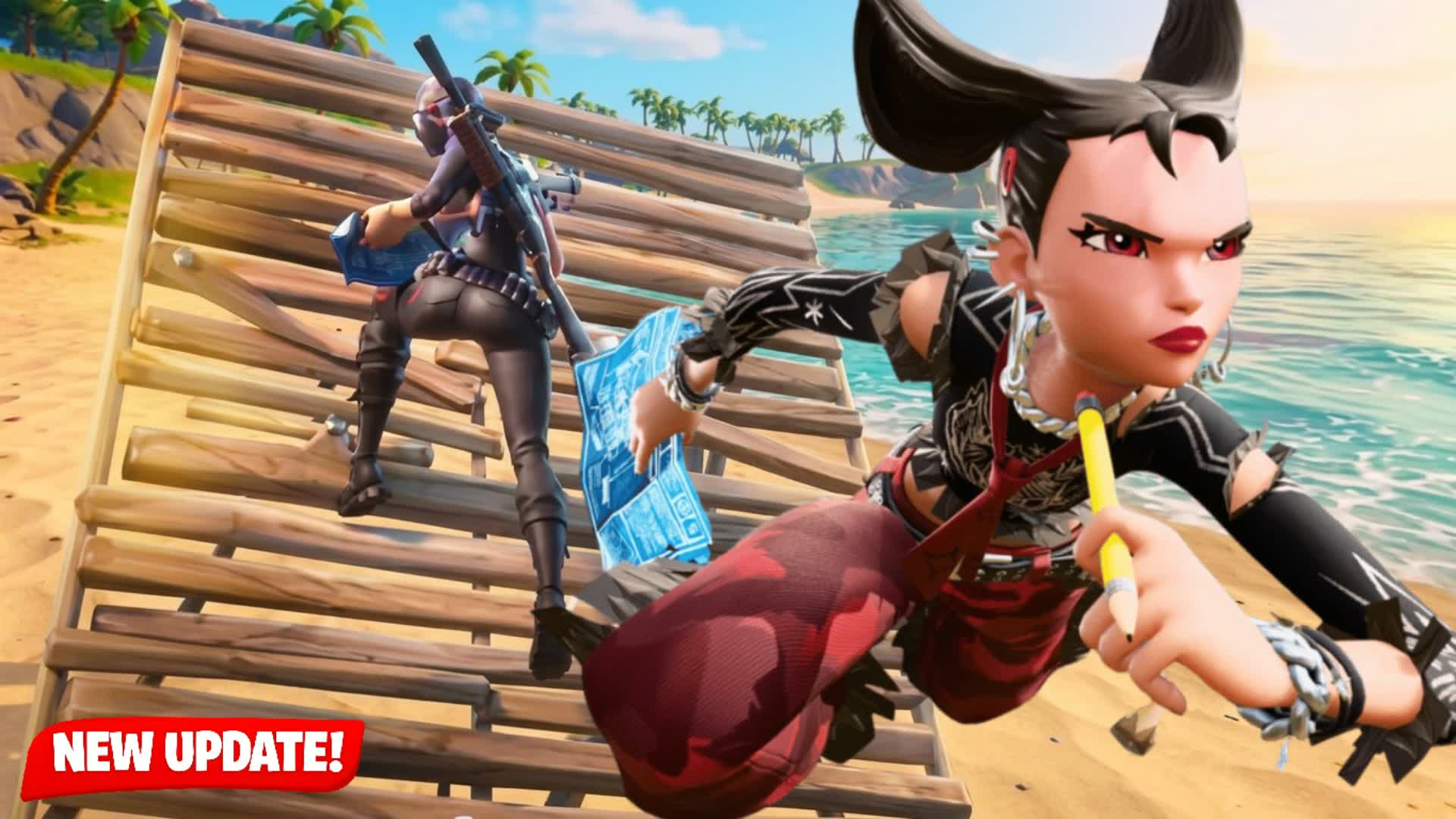 🏖️ 1V1 BOT MECHANICS TROPICAL🏖️