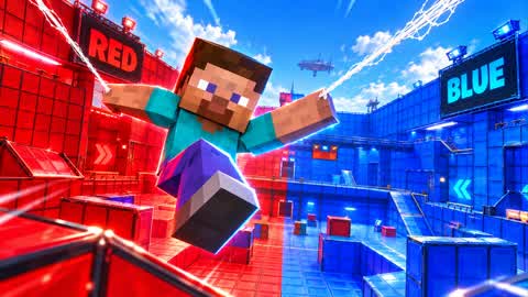 RED VS BLUE READY PLAYER 🔴🔵