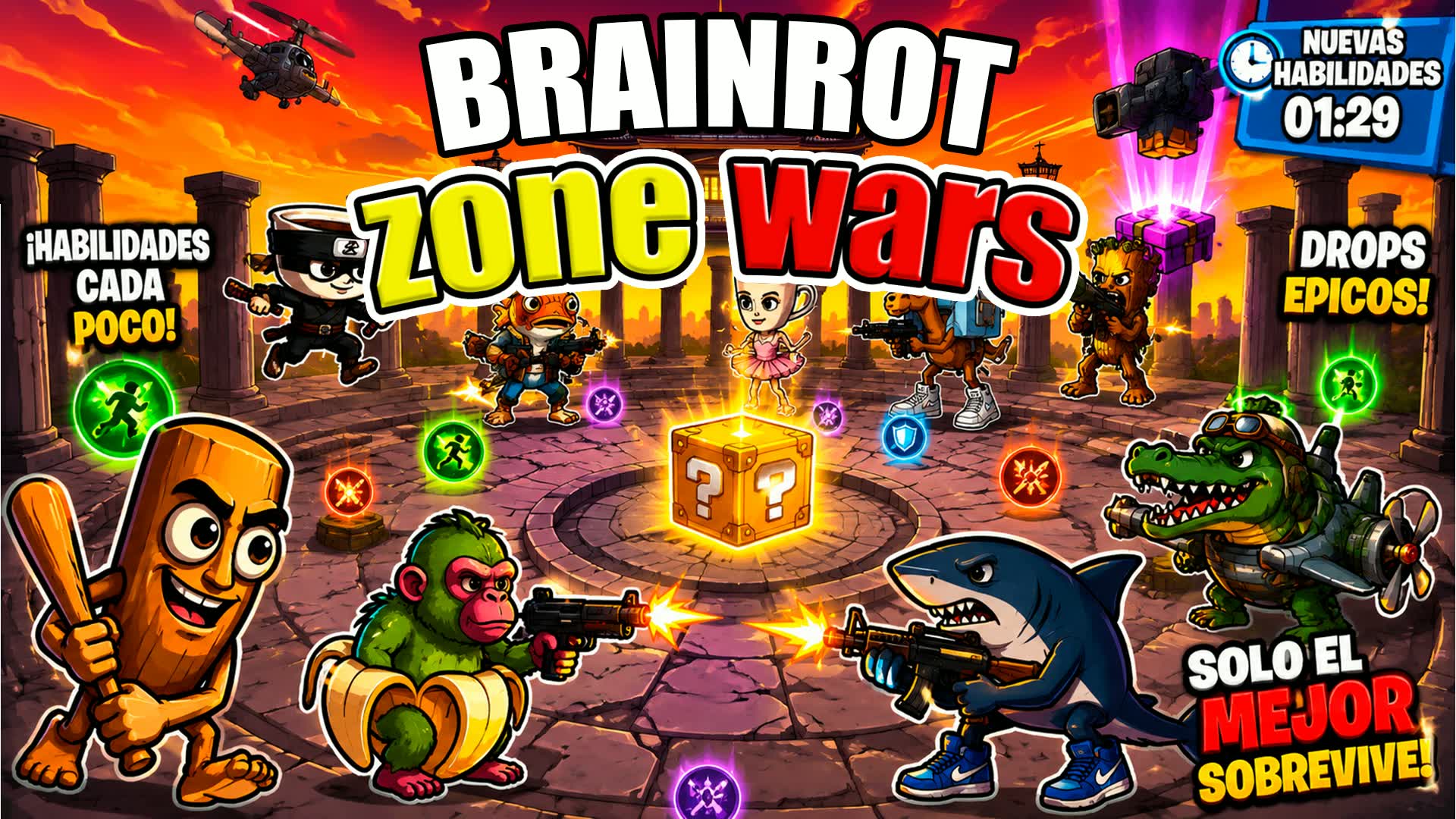 BRAINROTS ZONE WARS