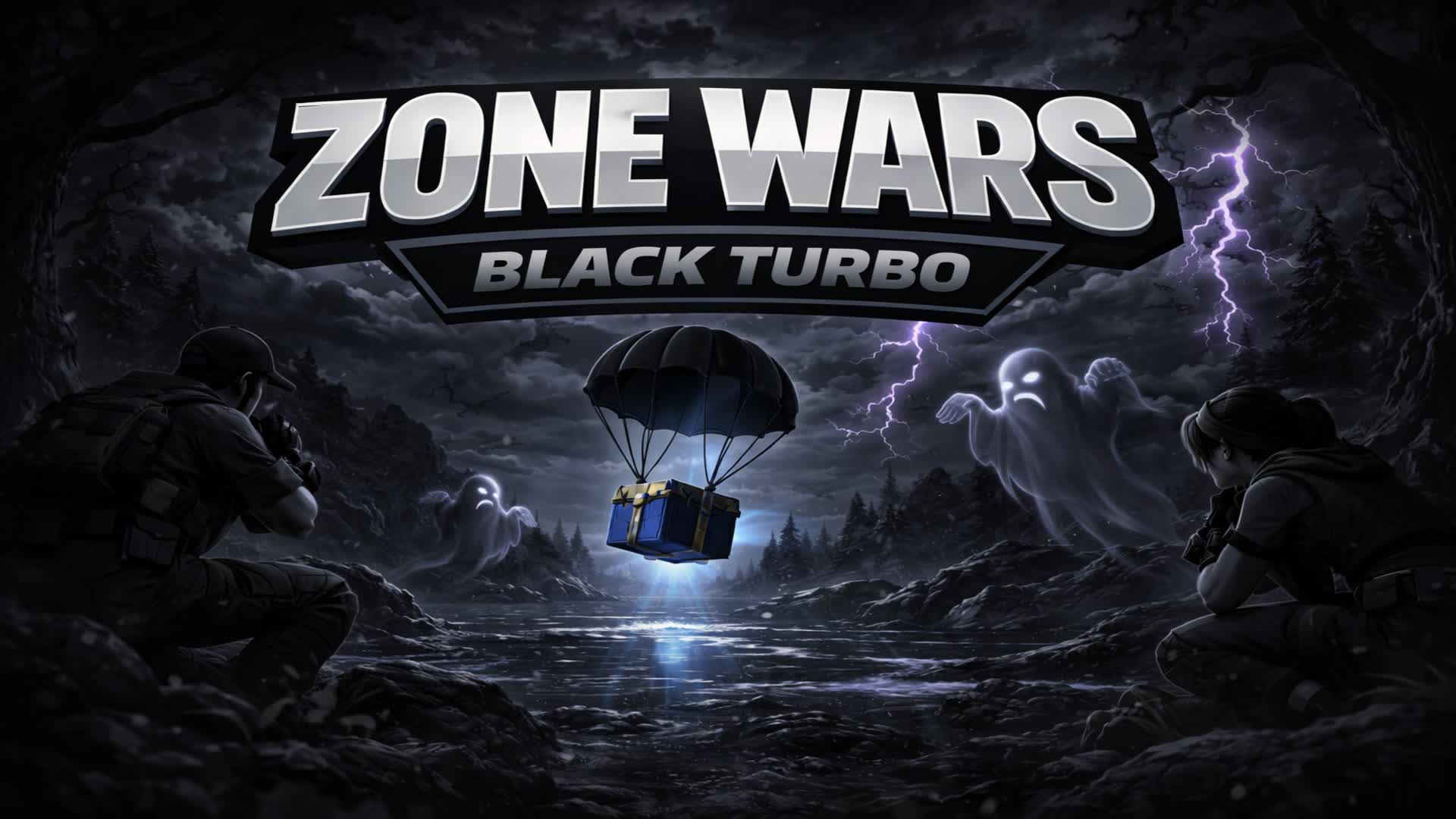 ⚫ ZONE WARS Black Turbo ⚫