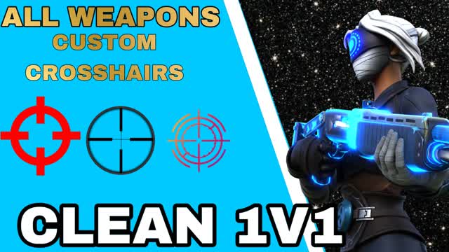 🌌 CLEAN 1v1 ALL WEAPONS