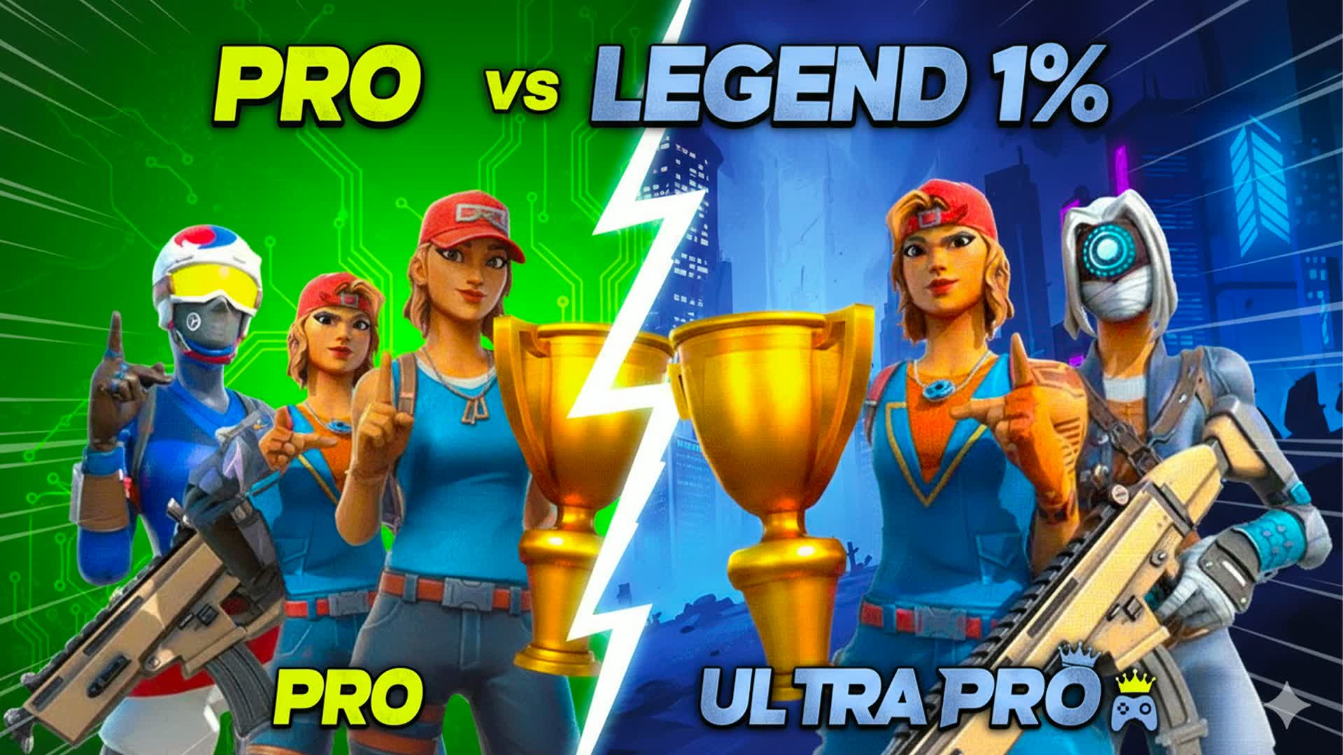PRO VS LEGEND