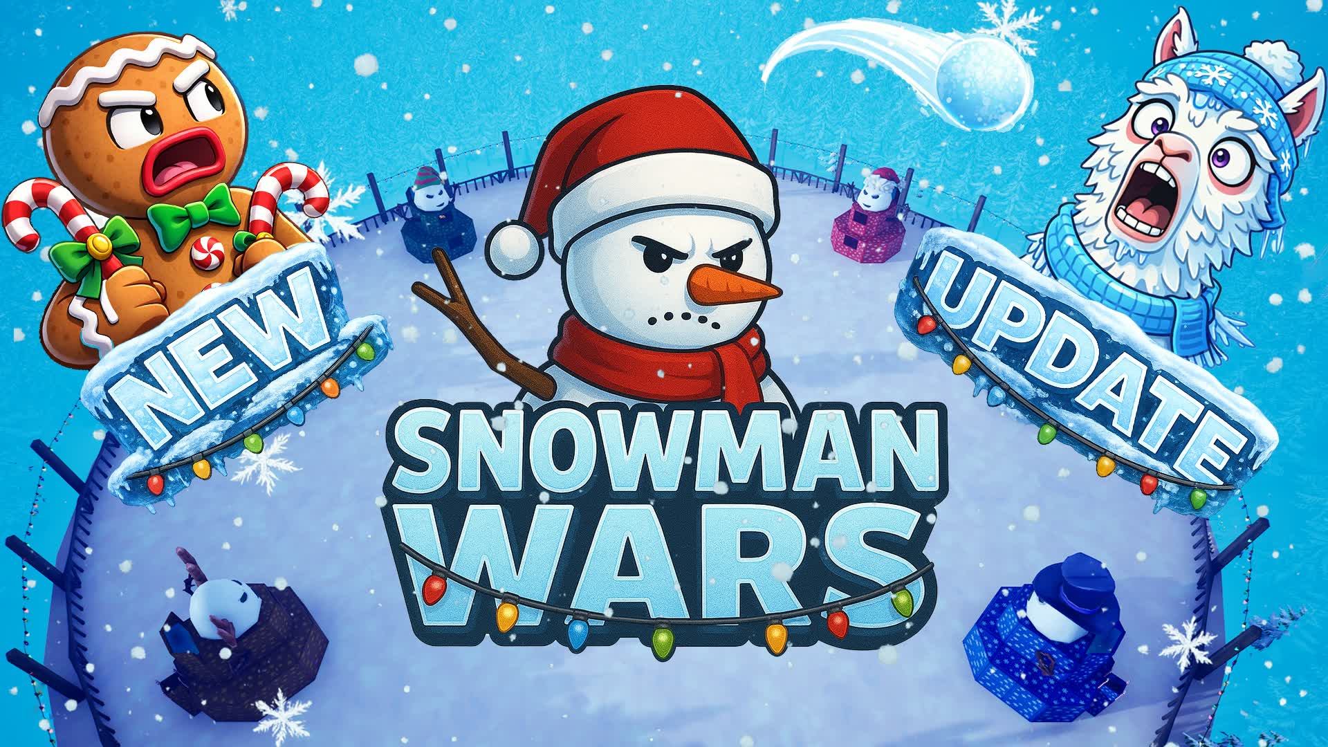 ❄️ 雪だるまのゾーンウォーズ 🌀