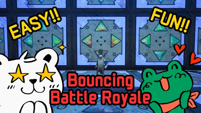 Easy Bouncing Battle Royale!