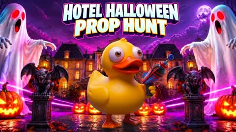 HOTEL HALLOWEEN PROP HUNT / CACHE CACHE