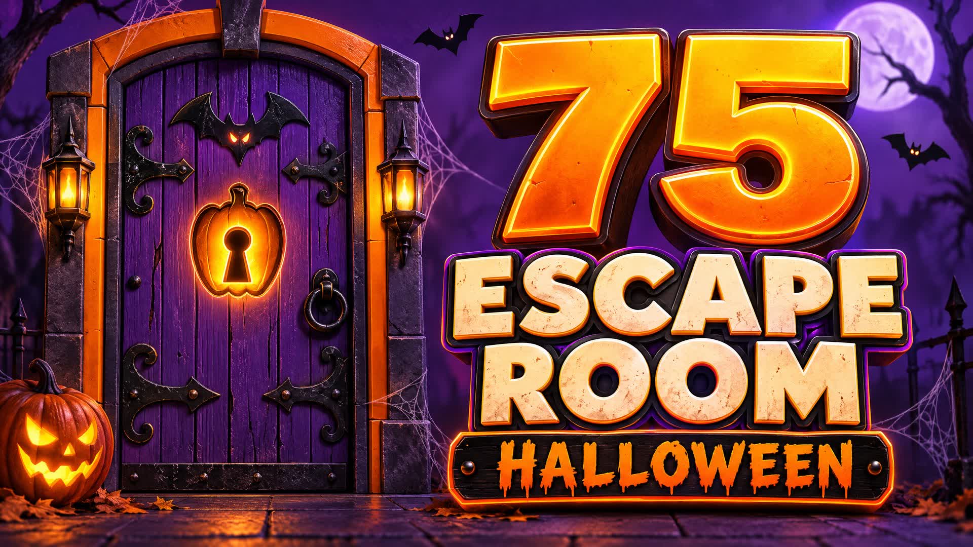 HALLOWEEN 75 ESCAPE ROOM 👻