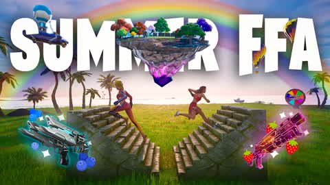 SUMMER 1V1 BUILD FIGHTS FFA 🏝️