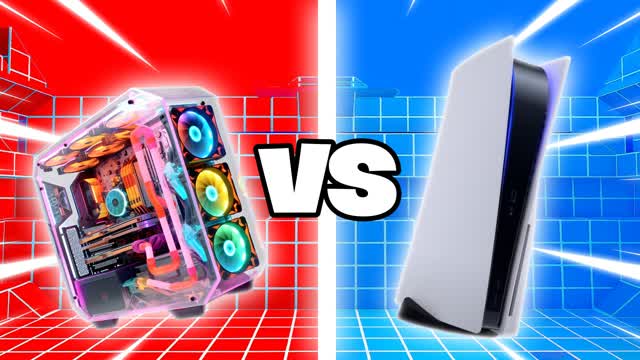 🔴 RED VS BLUE 🔵 PS5 VS PC TEAM