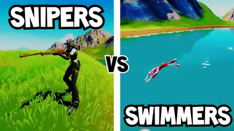 Snipers vs Swimmers !