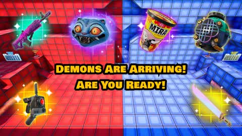 SPOOKY 🎃 DEMON 🔴RED VS 🔵BLUE