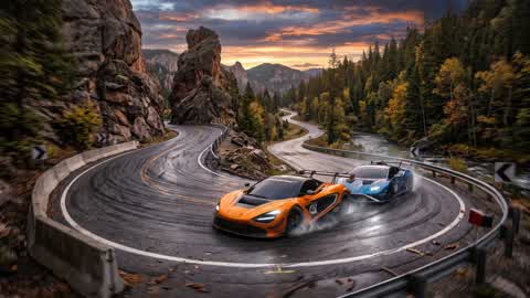 AUTUMN DRIFT: MOUNTAIN PASS 🍂