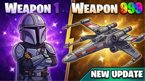 🧠ULTRA STAR WARS GUN GAME 🔫