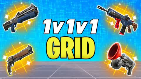 1v1v1 1v1 GRID Free Build Zone Wars FFA