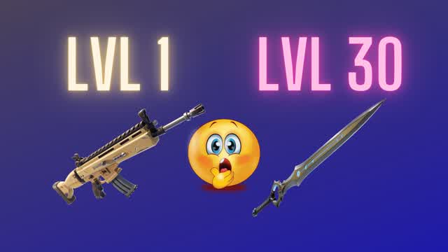 GUN GAME - FROM MYTHICS TO HAMMER🥷👑