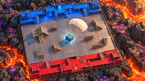 MARKET RED VS BLUE 🛒
