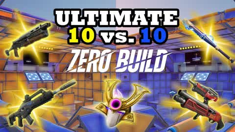 🎯 ULTIMATE Yellow vs Blue ZERO BUILD 🔥