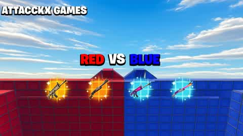 RED vs BLUE V1 - ATTACCKX GAMES