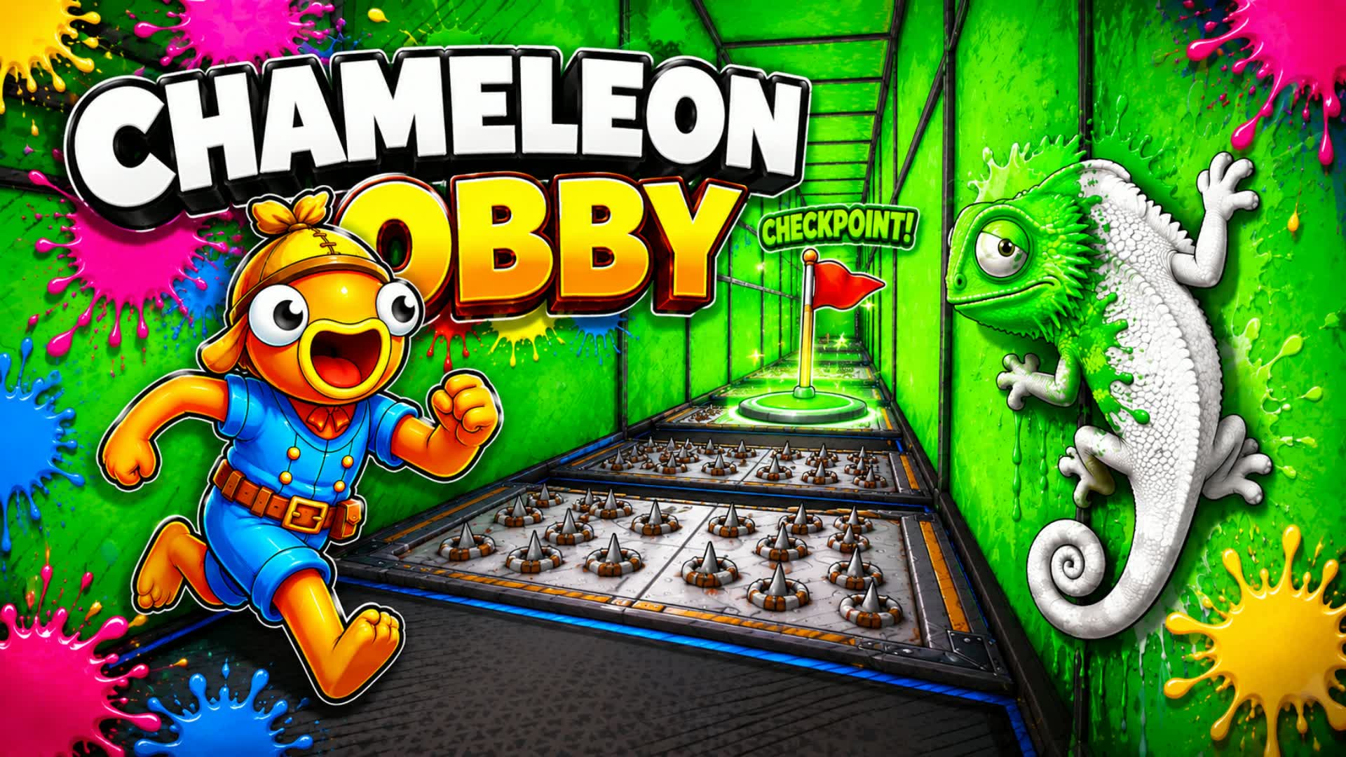 CHAMELEON DEATHRUN | INSANE LEVELS