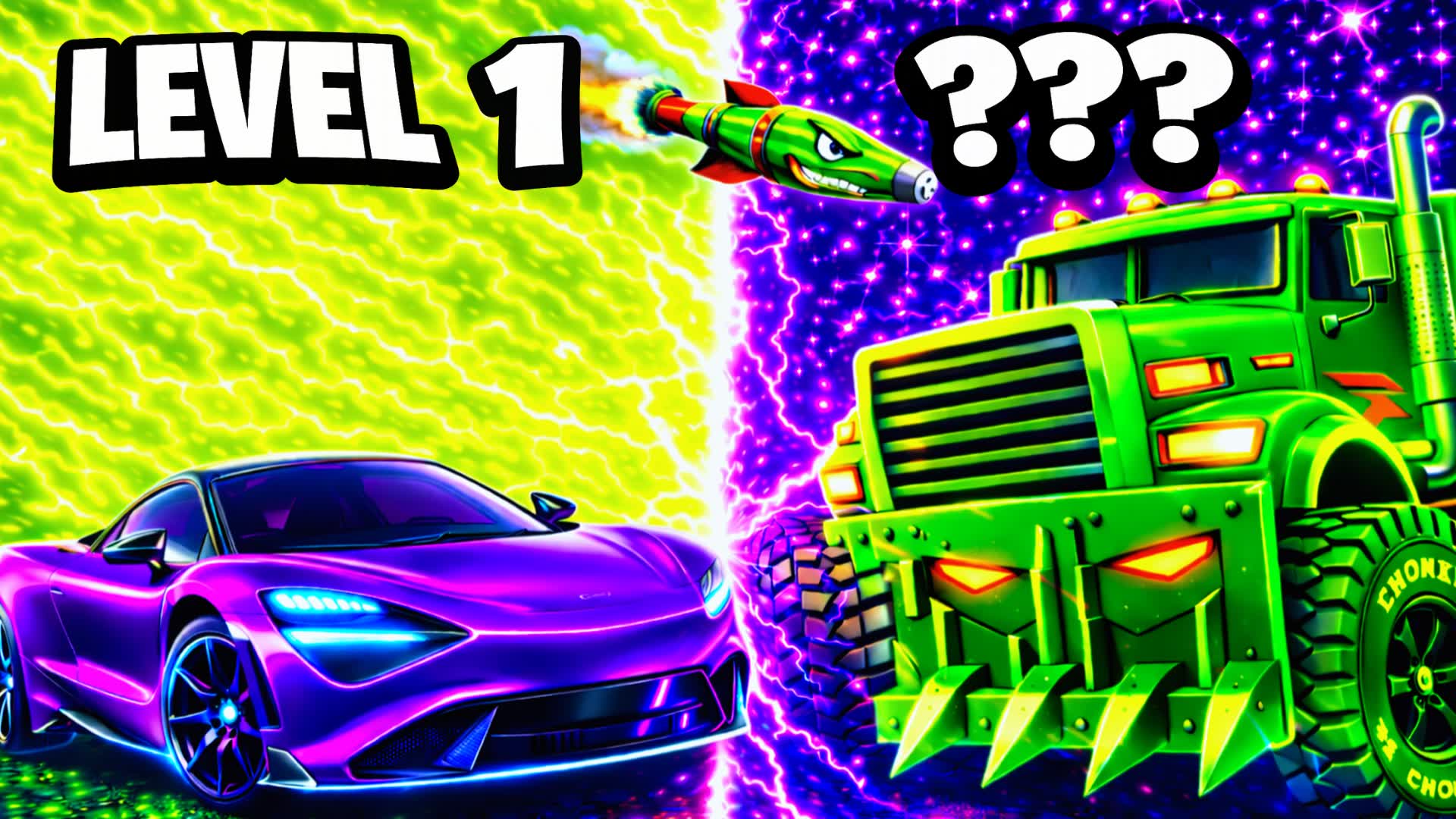 DRIVE CARS VS TRUCKS – Rocket & Crash 🚀